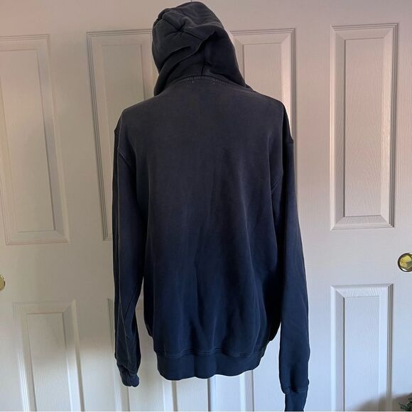 Madhappy Classics Full Zip Fleece Hoodie in Ombre Navy NEW Medium - Picture 4 of 9